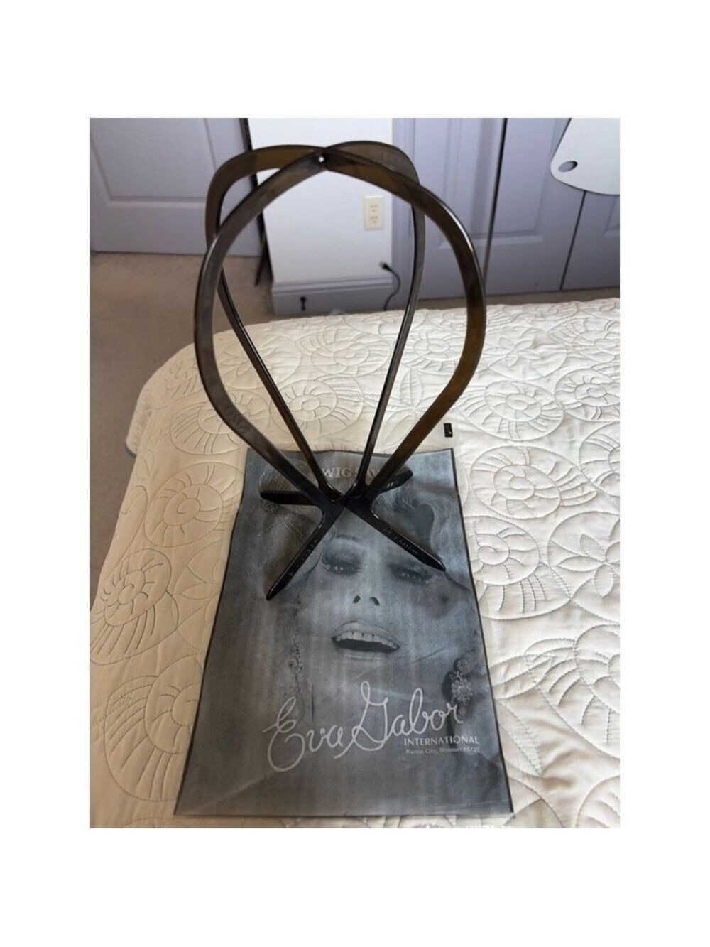 Women's Eva Gabor Brown Wig Saver Tool One Size